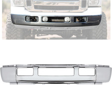 Front Bumper Face Bar Compatible with 2005-2007 Ford F-250 F-350 Excursion Super