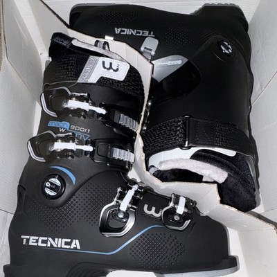Tecnica Mach Sport MV 85 W Women's Ski Boots Black 8.5 US Flex 85