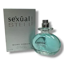 Sexual Steel By Michel Germain Eau De Toilette Spray 75ml/2.5fl.oz. New