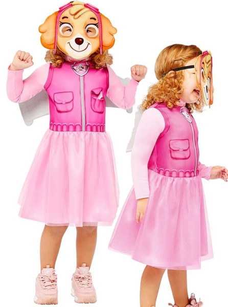 Rubies Paw Patrol Skye KostüM Kinder Fancy Dress Outfit Polyester Mehrfarbig-image