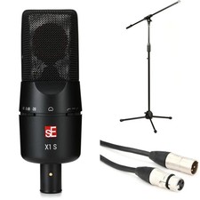 sE Electronics X1 S Large-diaphragm Condenser Microphone with Stand and Cable