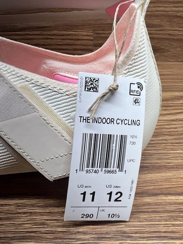 Adidas The Indoor Cycling Shoe GX1669 Men’s 11 Women’s 12 White Pink NWOB - Picture 12 of 19