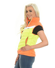 Equisafety Hi Vis Riding Gilet yellow/orange medium