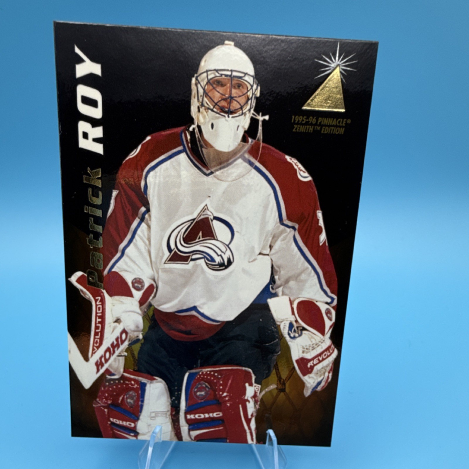 Pinnacle 1995-96 Zenith Edition Patrick Roy #117 Avalanche NHL