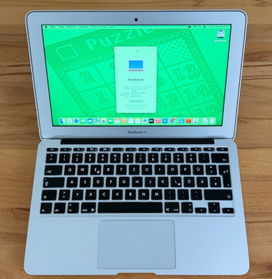 Apple Macbook Air 11'' 2015 - Intel Core i7 2,2 GHz, 8GB RAM, 512GB SSD in OVP