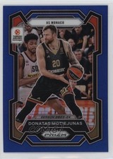 2023 Panini Prizm Turkish Airlines EuroLeague Blue /199 Donatas Motiejunas #88