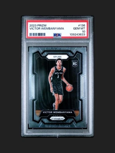 2023 Panini Prizm Victor Wembanyama PSA 10