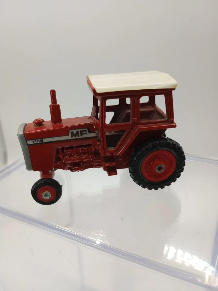 VTG MF MASSEY FERGUSON 1155 1975 ERTL 1/64 DIECAST TRACTOR - Image 3 of 4