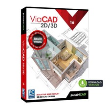 ViaCAD 2D/3D 16 Version Dauerlizenz f&uuml;r 1-PC  Key Download EAN: 4262502011694
