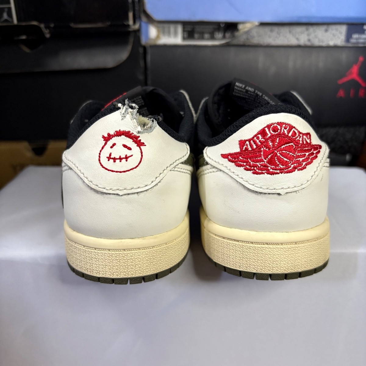 Size 3 (PS) - Jordan 1 OG x Travis Scott Low Olive for sale online