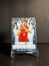 2024-25 Panini Donruss Optic Basketball Reed Sheppard #12 White Hot Rookies