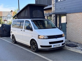 vw transporter t5.1 t28 swb 2013 fully converted poptop campervans
