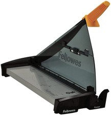 Fusion A3 Guillotine Paper Trimmer 10-Sheet SafeCut Guard Metal Base