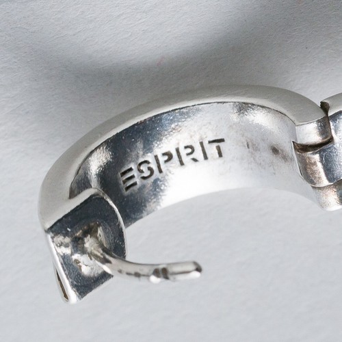 Einzelner Esprit Ohrring Creole Silber 925 4,52 g - Bild 7 von 7