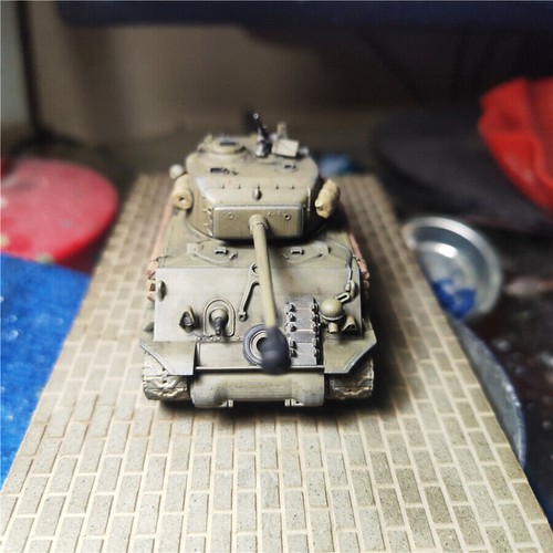 Homemade1/72 US Rage Sherman M4A3E8 Artifact Military Tank Model Static Ornament - Picture 3 of 4
