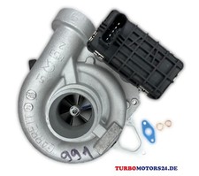 Turbolader f&uuml;r MERCEDES W211 W220 204PS OM648 743115 + Montagesatz