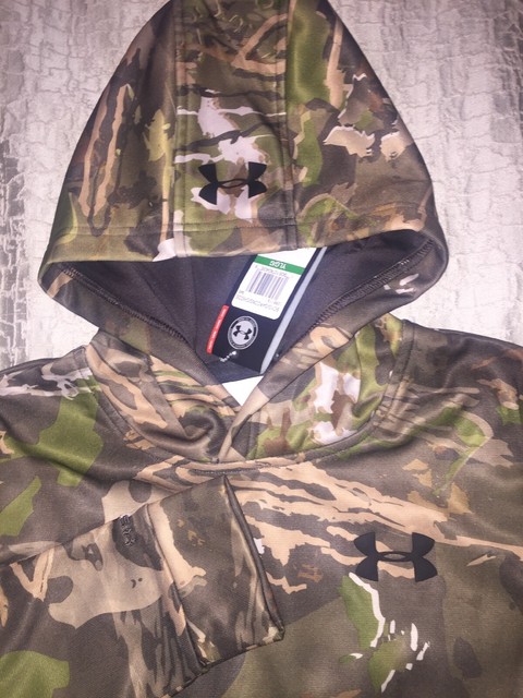 kids under armour camo hoodie