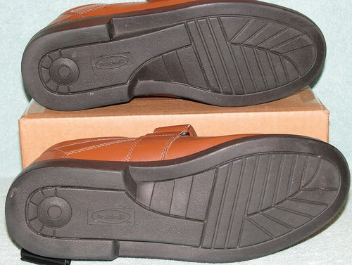 Dr. Scholl's One-Strap Leather Casuals, Copper Color, Size 11, D Width - 1 Pair - Bild 5 von 10