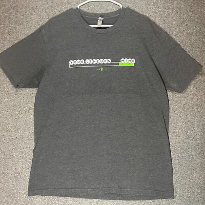 Roto Wear Shirt Adult XL Gray Your Lineups Vs Mine Pullover  Men s 