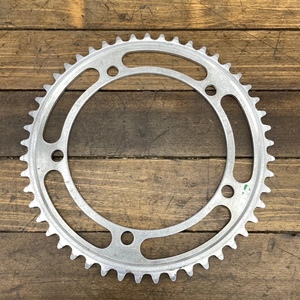 Plato Suntour Pista De Colección NJS 1/8 144 BCD 49t Superbe Track 49 Dientes Foto 3 de 4