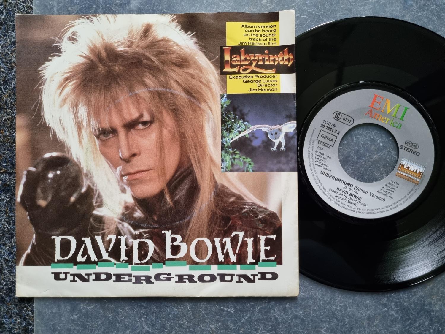7"" Single Vinyl David Bowie - Underground