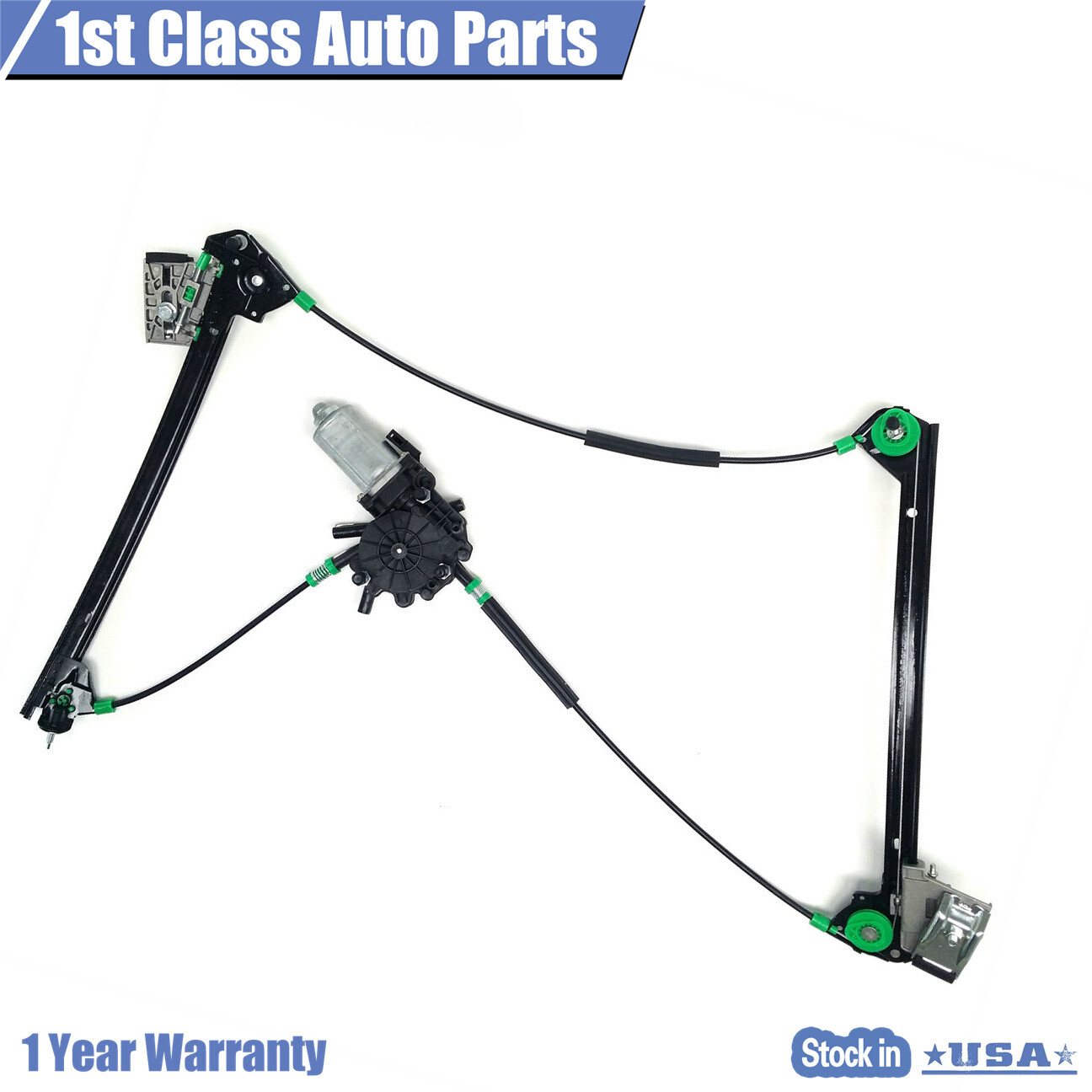 Power Window Regulator Motor Assembly Front Right Side For 97-04 Corvette 748473