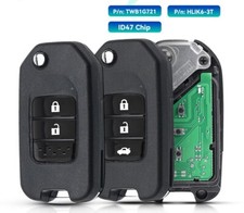 Fits Honda Civic 434mhz Hlik6-3ttwb1g721 Complete Transponder Remote Key Fits Honda Civic 434mhz Hlik6-3ttwb1g721 Complete Transponder Remote Key