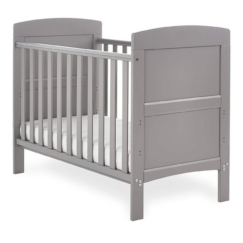 Obaby Grace MINI Cot Bed - Baby Cot to Toddler Bed Compact 124x67cm - Picture 2 of 10