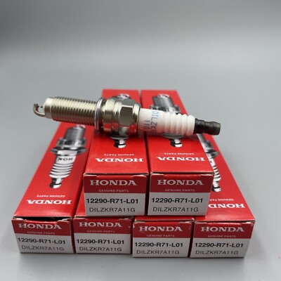 6PCS Iridium OEM 12290-R71-L01 Spark Plug DILZKR7A11G Accord V6 Odyssey TL USA