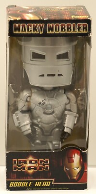 Funko Iron Man Wacky Wobbler Bobble-Head Mark I Armor