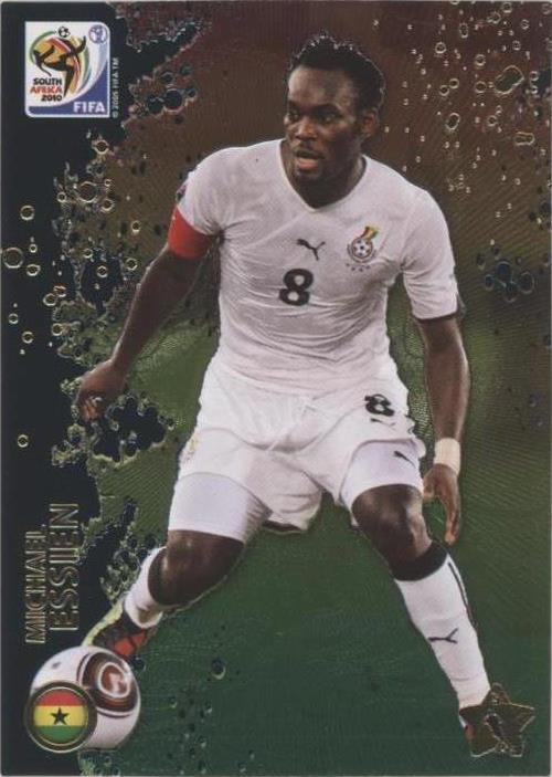 2010 Panini FIFA World Cup South Africa Michael Essien #113 for