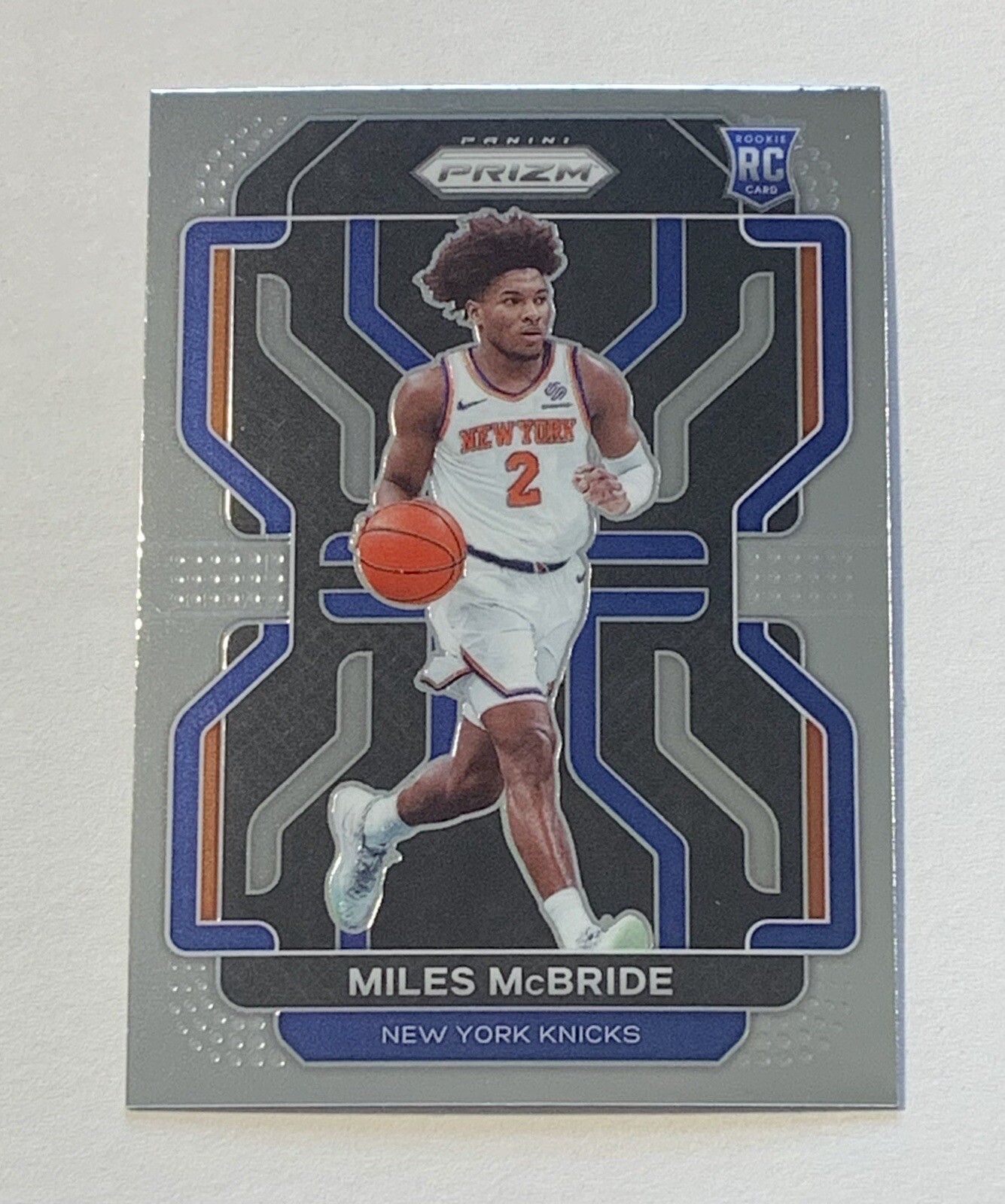 2021-22 Panini Prizm Miles McBride RC #283 New York Knicks