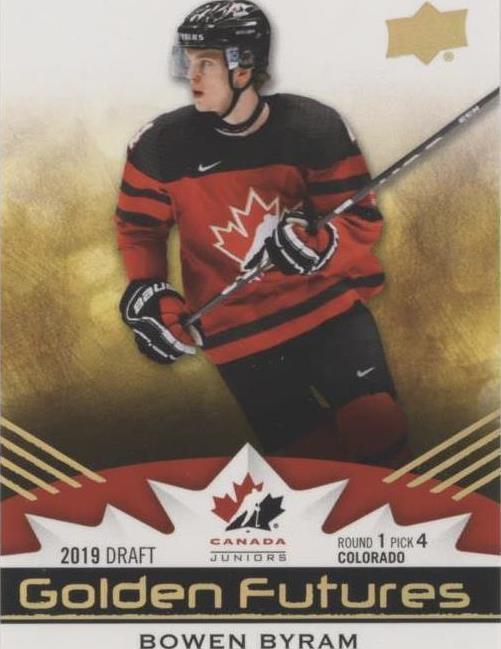 2020-21 Upper Deck Team Canada Juniors - Bowen Byram #GF-4 - 1 of 1