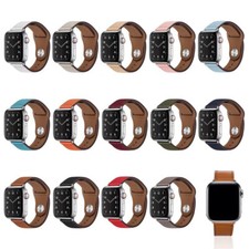 Leather Band Strap for Apple Watch 11 10 9 8 7 6 5 SE 42/44/45/46/49mm Ultra 3 2