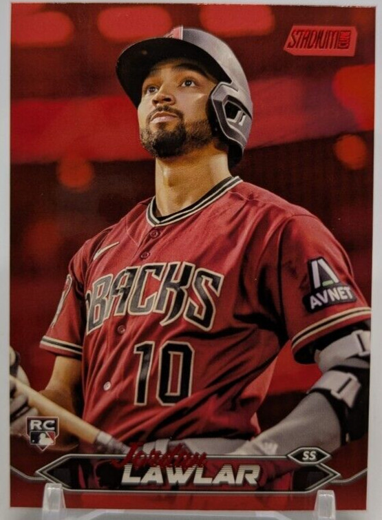 âš¾2024 Topps Stadium Club Jordan Lawlar #12 Red Foil RC Arizona Diamondbacksâš¾