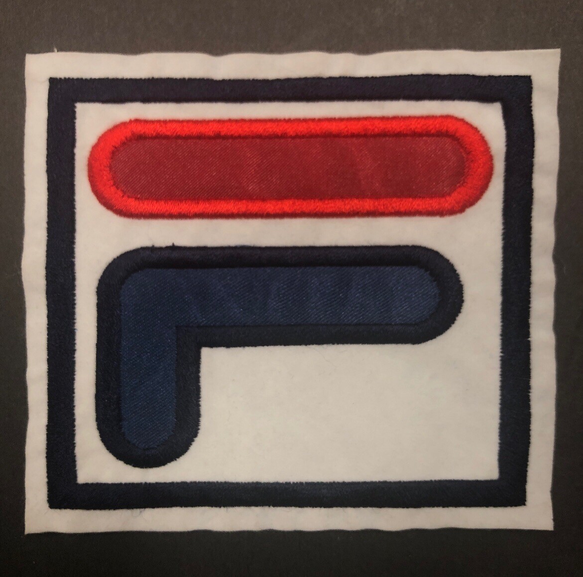 Vintage FILA Logo -Sew On 4” X 3.5” | eBay