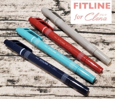 New Pentel Fitline Clena Colors Double-Sided Highlighter Broad Fine Tip Vintage