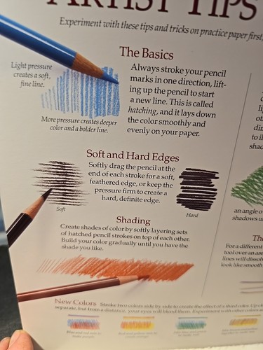 American Girl Samantha Art Studio 6 Colored Pencils Blending Tool - Picture 11 of 15