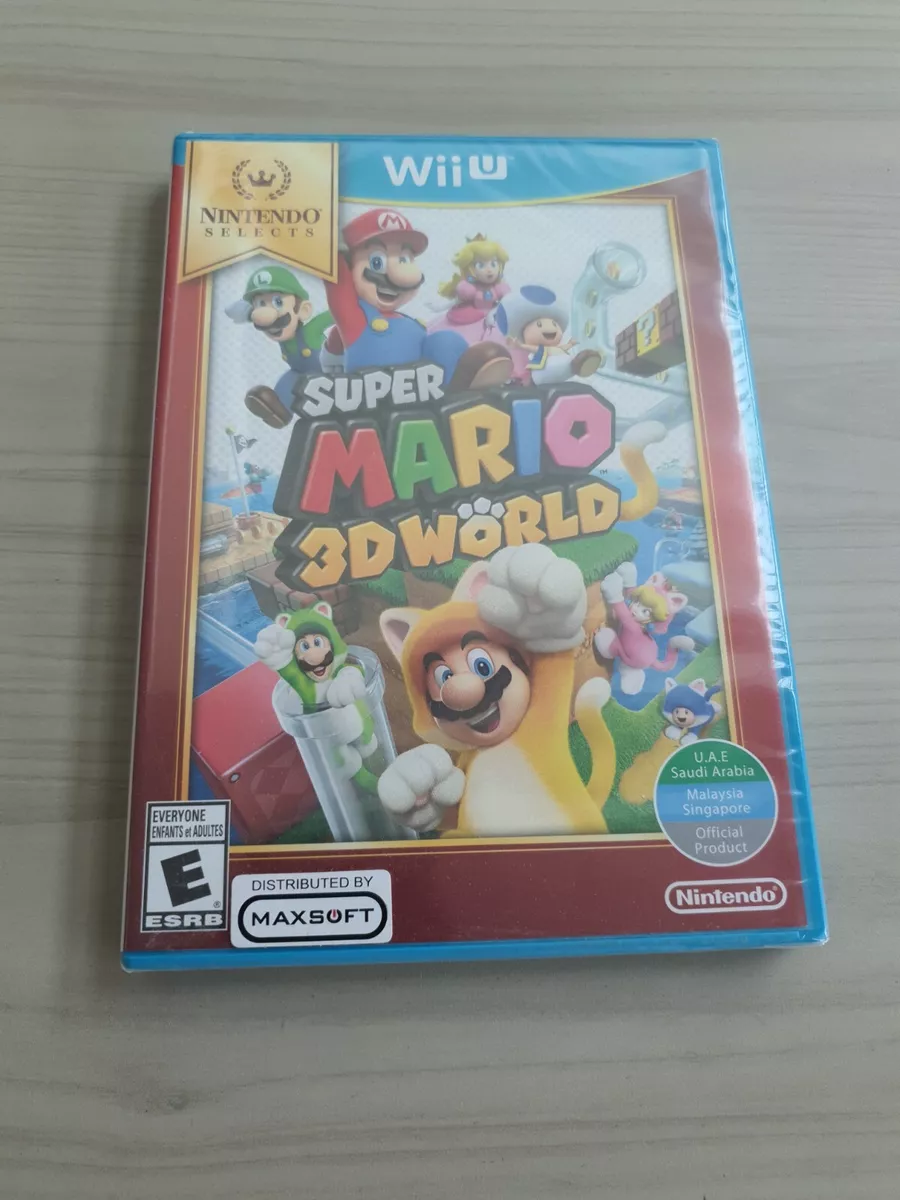 Super Mario 3D World (Nintendo Wii U, 2013) Nintendo Select World Edition  45496903688