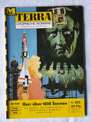 Terra Utopische Romane Romanheft Band 505 von Kurt Brand