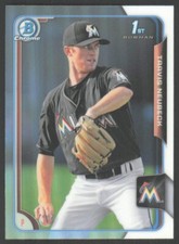 2015 Bowman Draft Chrome Refractor 1st Travis Neubeck #78