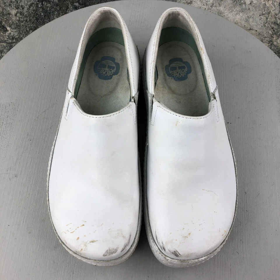 Timberland 女式 8M 码 PRO Renova 专业白色防滑木底鞋 — 第 3/4 张图片