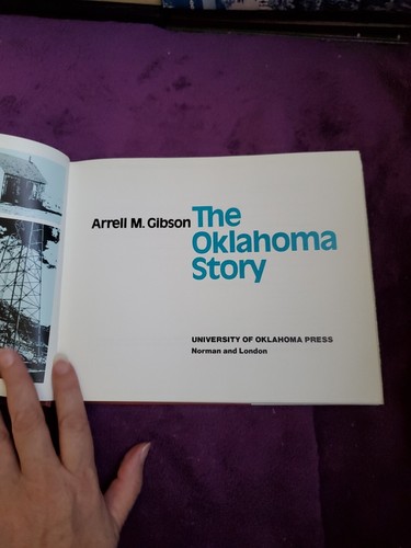 THE OKLAHOMA STORY ARRELL M GIBSON 1ST ED-5th Print 1978 DJ OU PRESS (HISTORY) - Picture 9 of 21