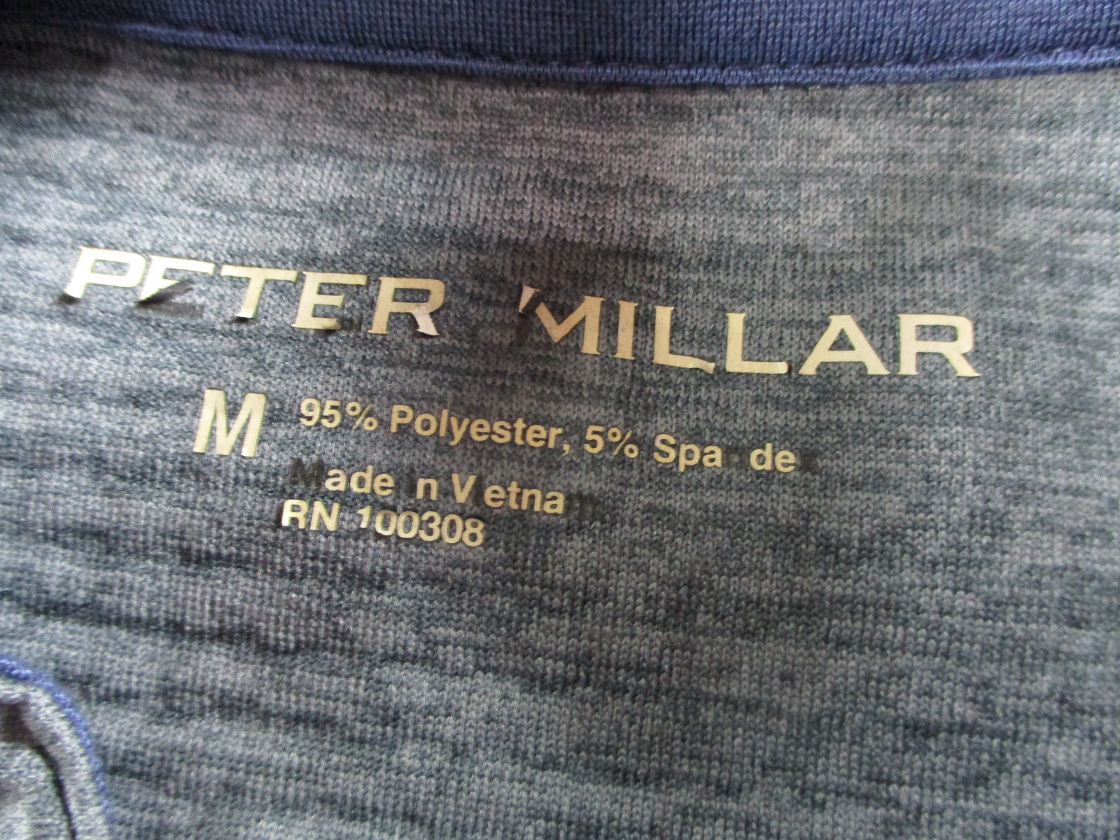 Peter Millar Pullover Men Medium Gray Maven Quart… - image 6