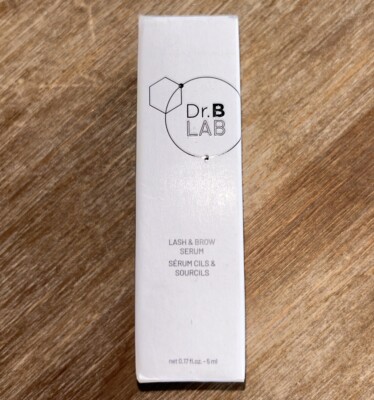 Dr. Brandt Skin Care Dr. B Lab Lash & Brow Serum 0.17oz 5ml New in Box