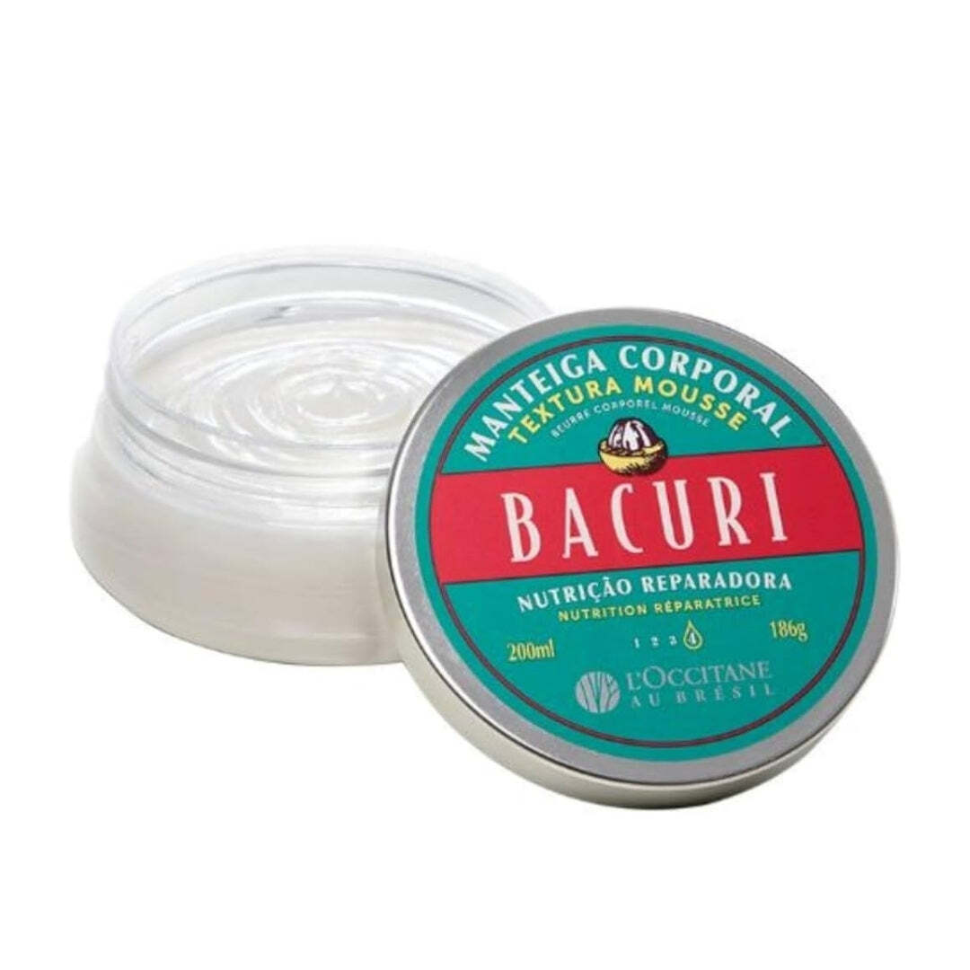 L'Occitane Bacuri Mousse Body Butter Deep Moisturizing Skin Care 200ml