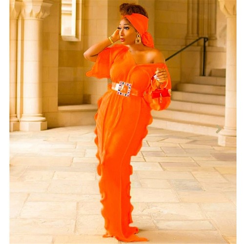 Maxi abito donna Kaftano africano Dashiki Dubai Abaya sciolto abito musulmano Ramadan - Foto 43 di 114