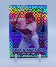 2021 Panini Chronicles Overdrive DYLAN CARLSON Building Blocks Prizm RC #21