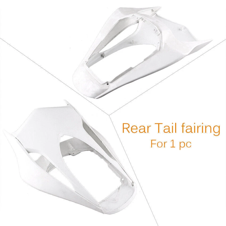1x Carenado trasero trasero sin pintar para motocicleta Honda CBR 1000RR 2012-2014 ABS Foto 2 de 4