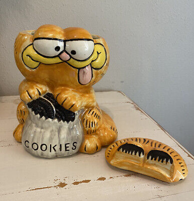 Garfield Vintage 1980s Cookie Jar Used | eBay Garfield Vintage 1980s Cookie Jar Used | eBay